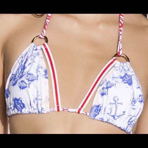 🪸FINAL 2🐠 Fabulous At Sea Bikini Top - Picture 2 of 5